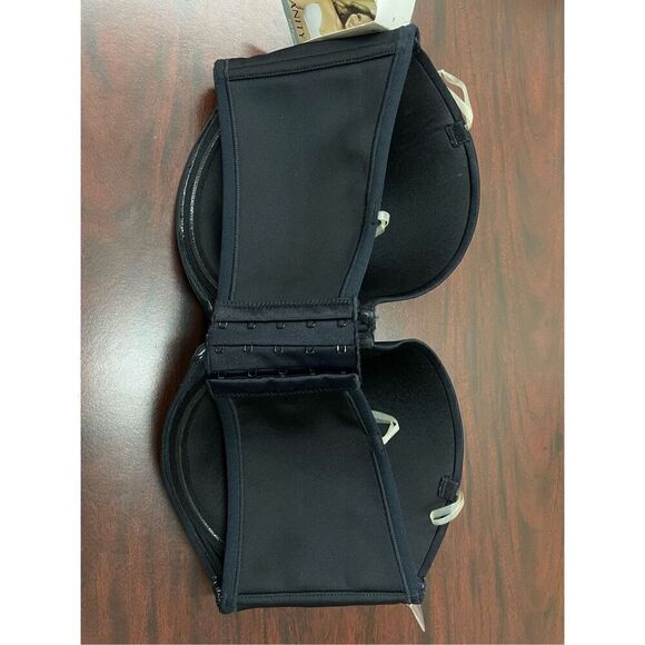 NWT Vanity Fair Full Figure Black Multi-way Bra Size 40DD - Picture 3 of 10